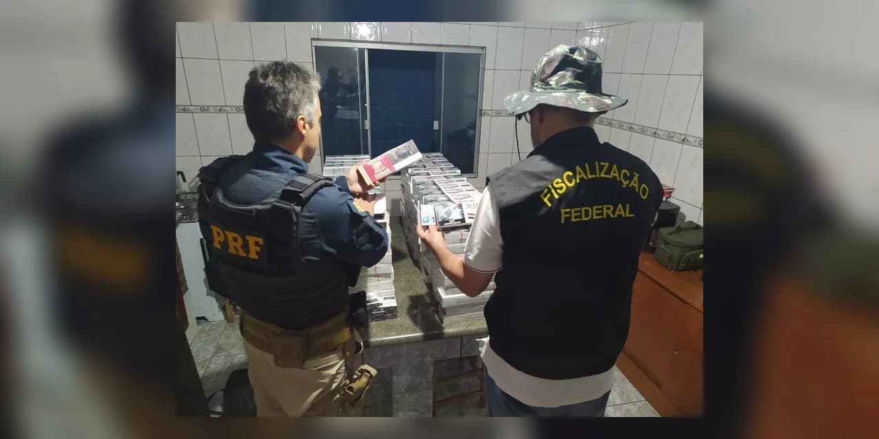 Crimes contra o fisco e a saúde pública são alvos de operação da PRF, em Guarapuava e região