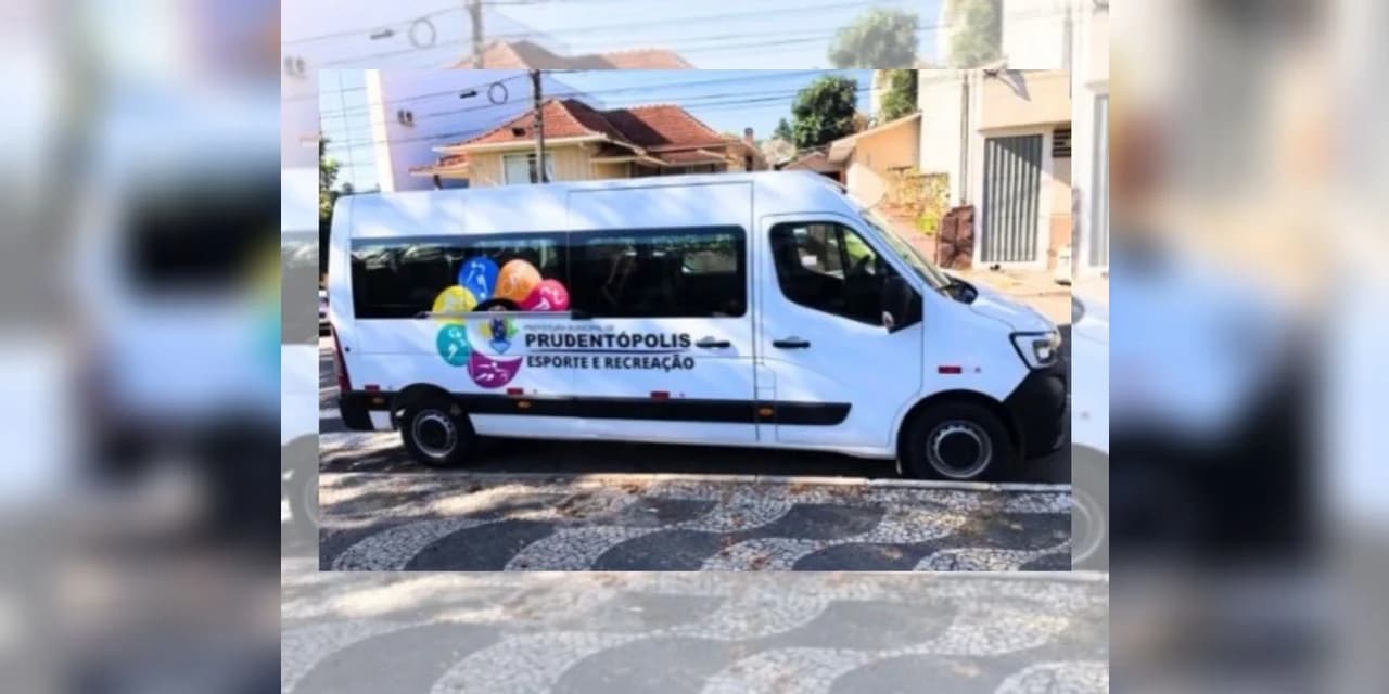 Secretaria de Esportes recebe van da prefeitura para transporte de atletas do município