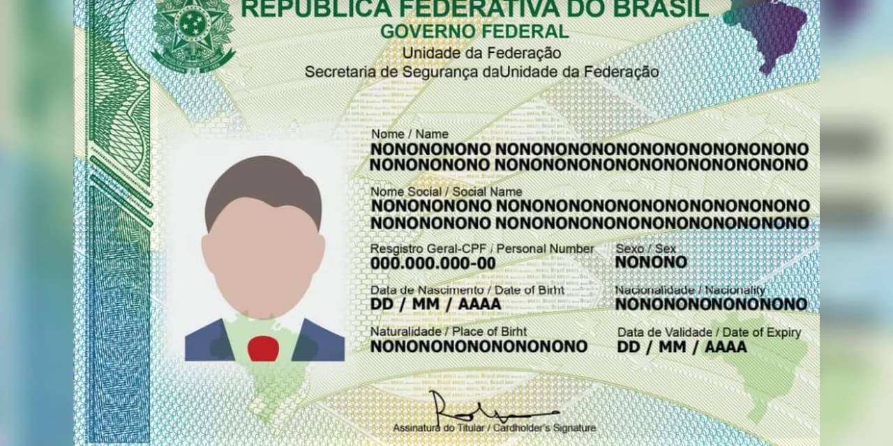 Nova carteira de identidade será emitida sem informação sobre sexo