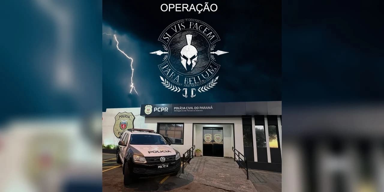 Durante operação, polícia prende suspeito de tráfico de drogas em Teixeira Soares