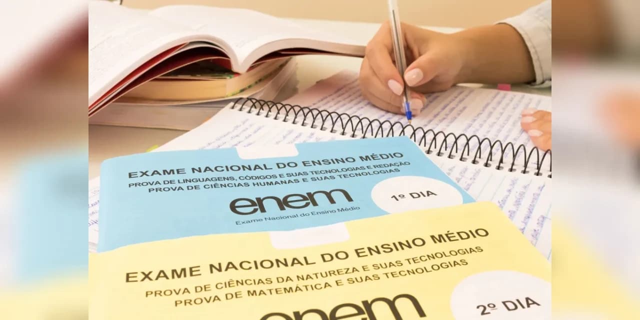 Inscrições para o Enem começam nesta segunda-feira (05)