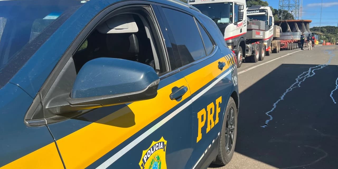 PRF realiza serviço de escolta entre Guarapuava e Prudentópolis