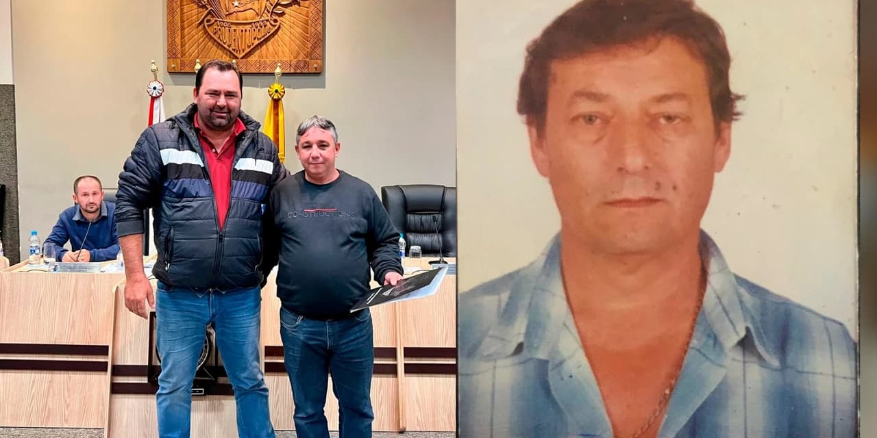 Anildo Santini será homenageado com nome em rua de Prudentópolis
