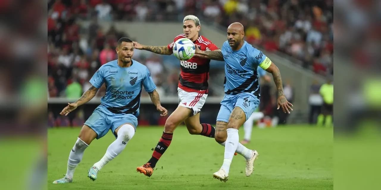 Athletico sofre virada do Flamengo na ida das quartas da Copa do Brasil