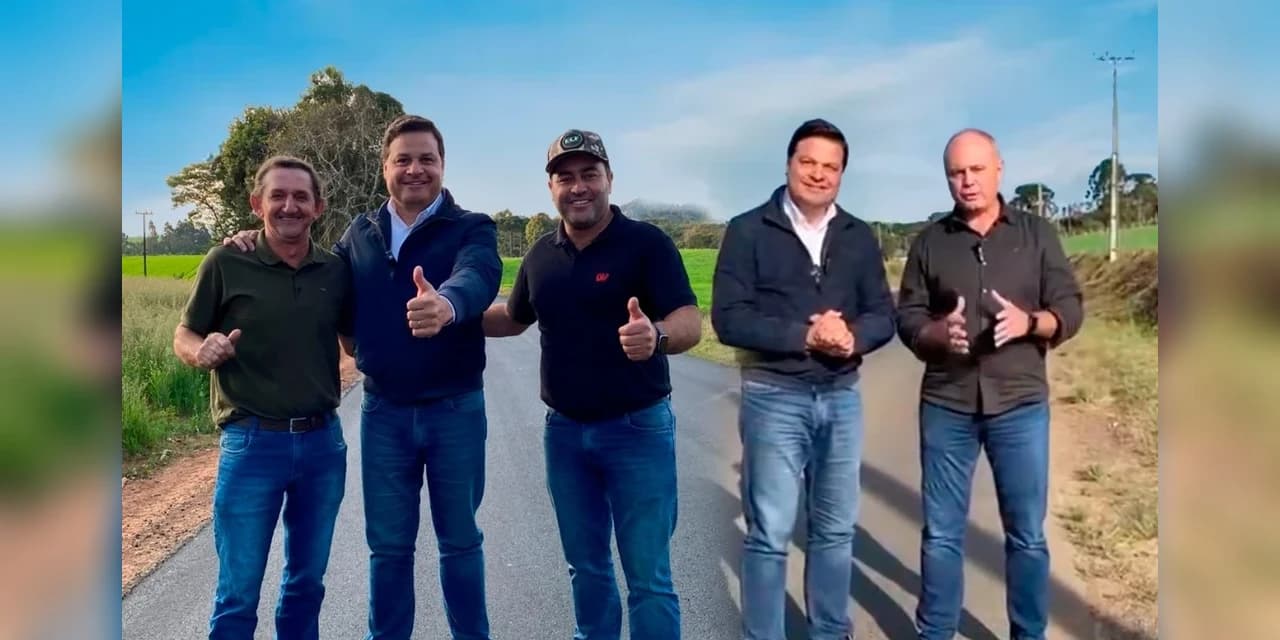 Sandro Alex visita os municípios de Guamiranga e Prudentópolis. VÍDEO!