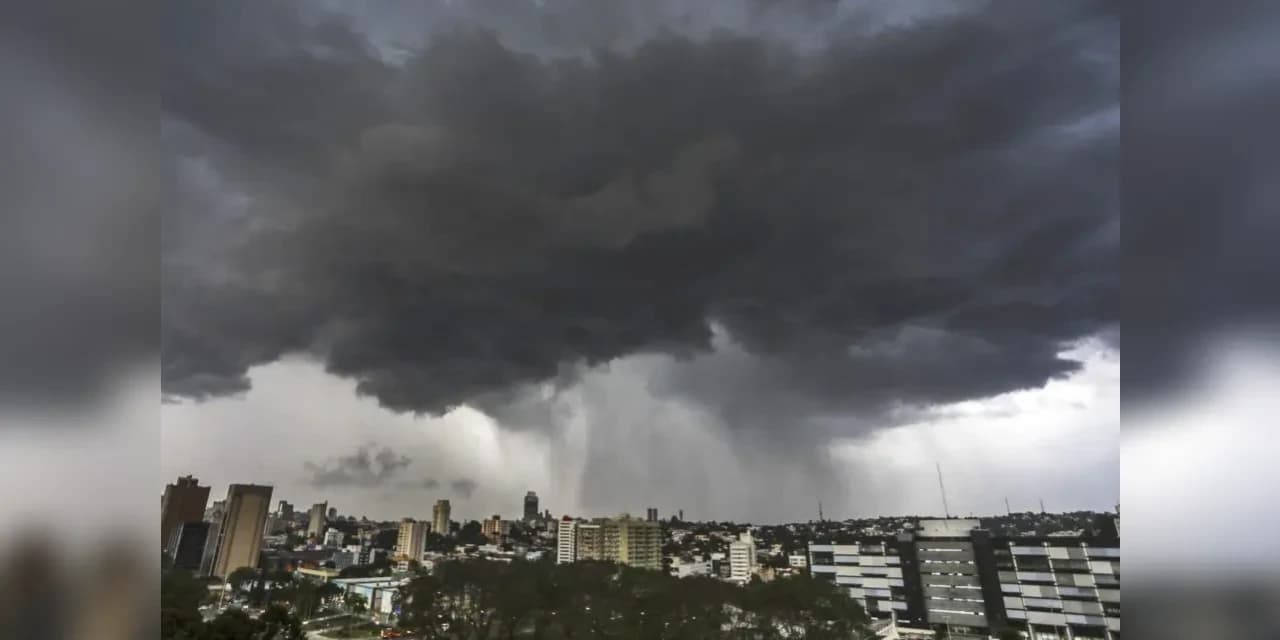 Defesa Civil alerta para possibilidade de ciclone com ventos de até 70 km/h em Curitiba