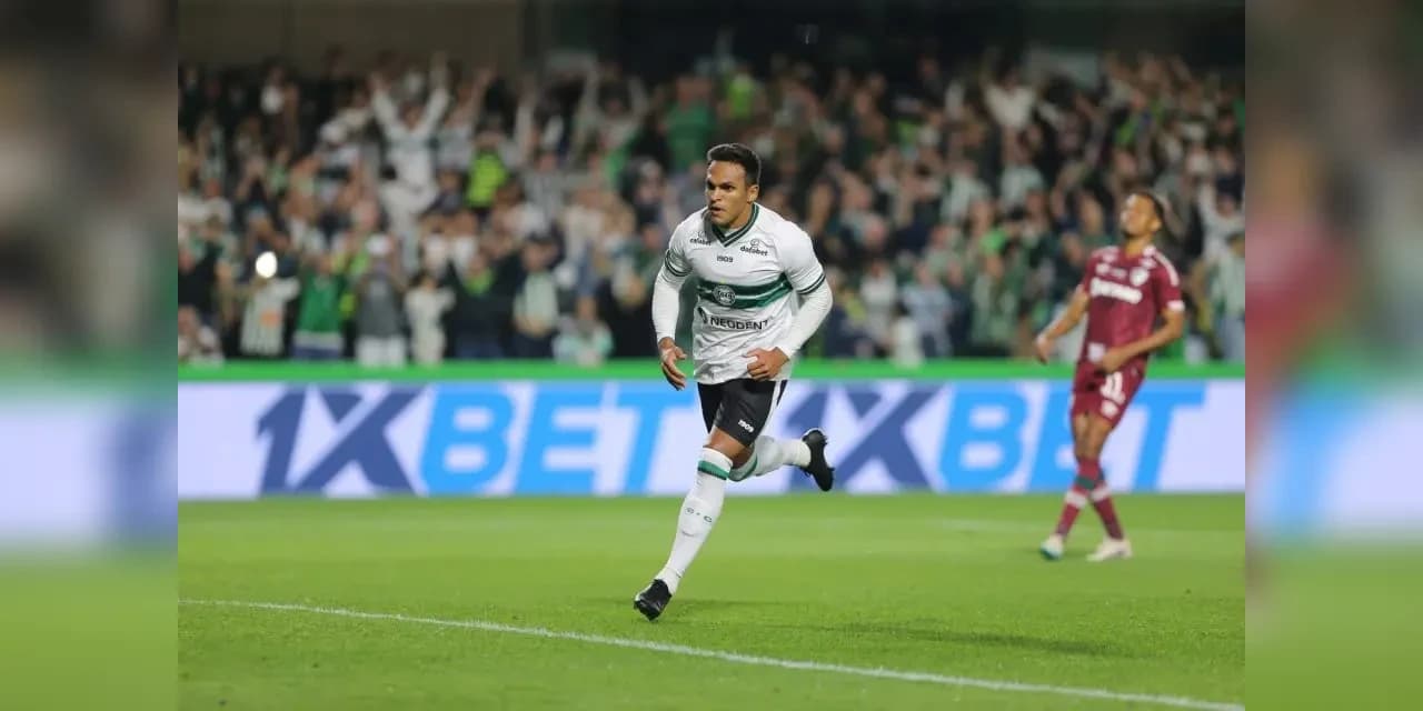 Coritiba vence o Fluminense e dá sequência à reação no Brasileiro