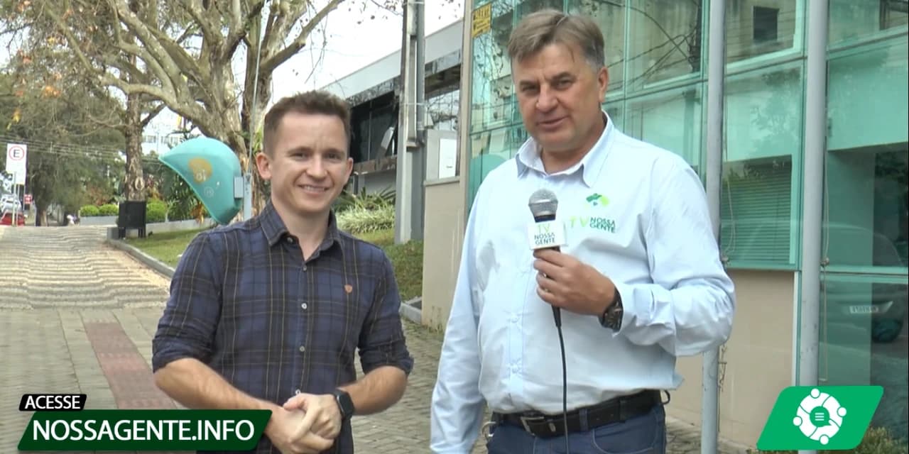 Rodrigo Estacho cumpre agenda em Prudentópolis. VÍDEO!
