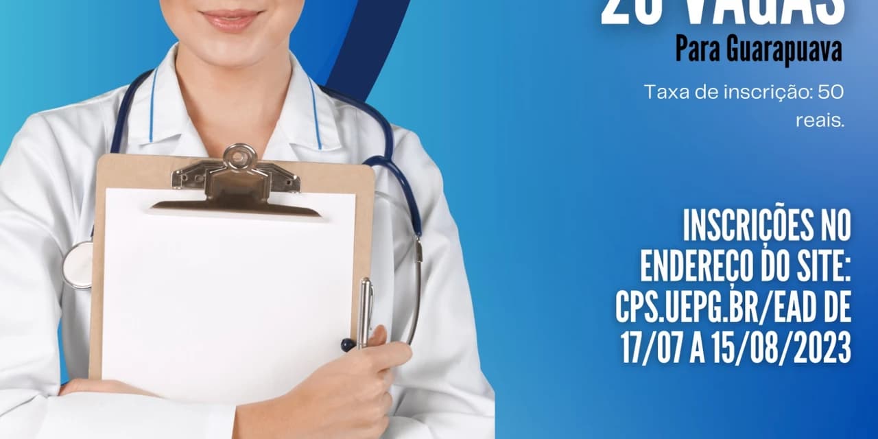 Polo UAB de Guarapuava está com inscrições abertas para vestibular EAD