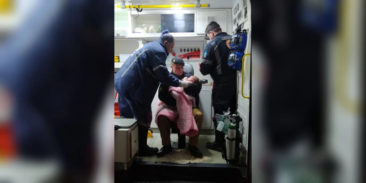 Em Guarapuava Polícia Militar salva mais um bebê através da manobra de Heimlich