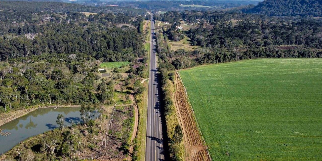Lote 1 prevê duplicação e 21 viadutos e passarelas entre Ponta Grossa e Prudentópolis