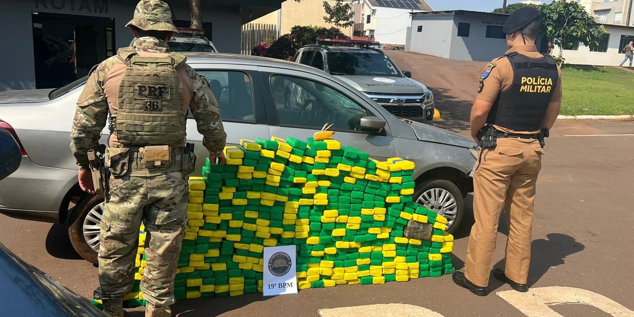 Adolescente é abandonada com 300 quilos de maconha no Paraná