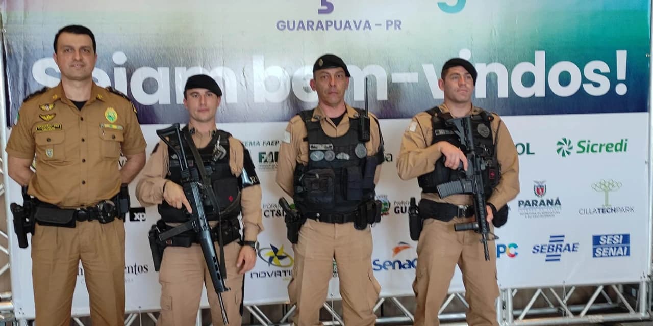 Patrulha Rural do 16º BPM participa do evento de Inovação Agro em Guarapuava