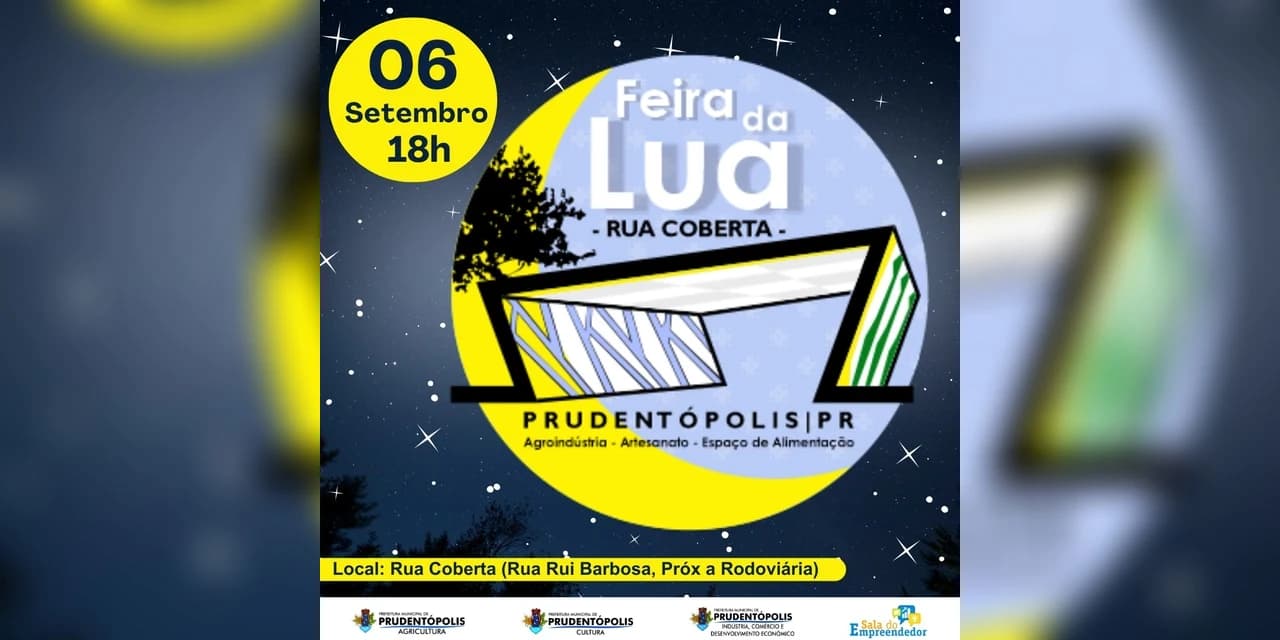 FEIRA DA LUA – Edição especial Primavera! Acontece nessa Quarta-Feira