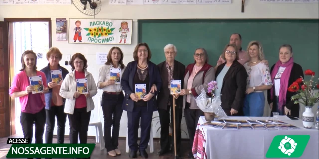 Livro Meroslawa: Ícone da Cultura Ucraniana foi lançado em Prudentópolis. VÍDEO!