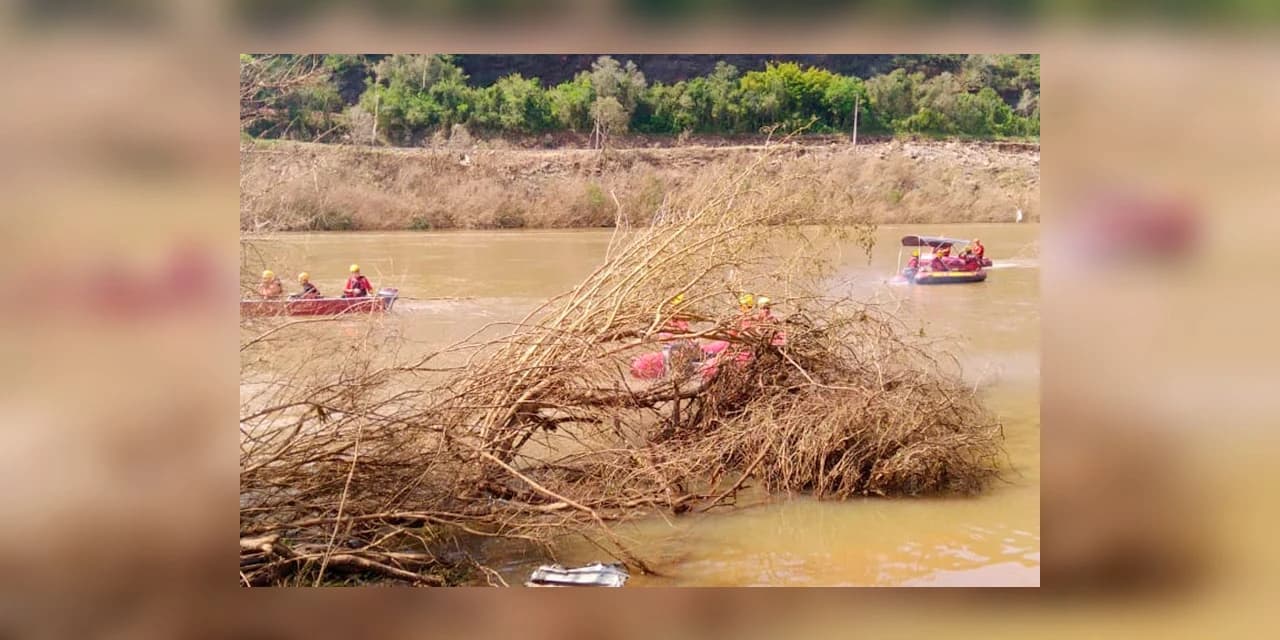 Força-tarefa do Paraná ajudou a encontrar vítima do ciclone extratropical no RS