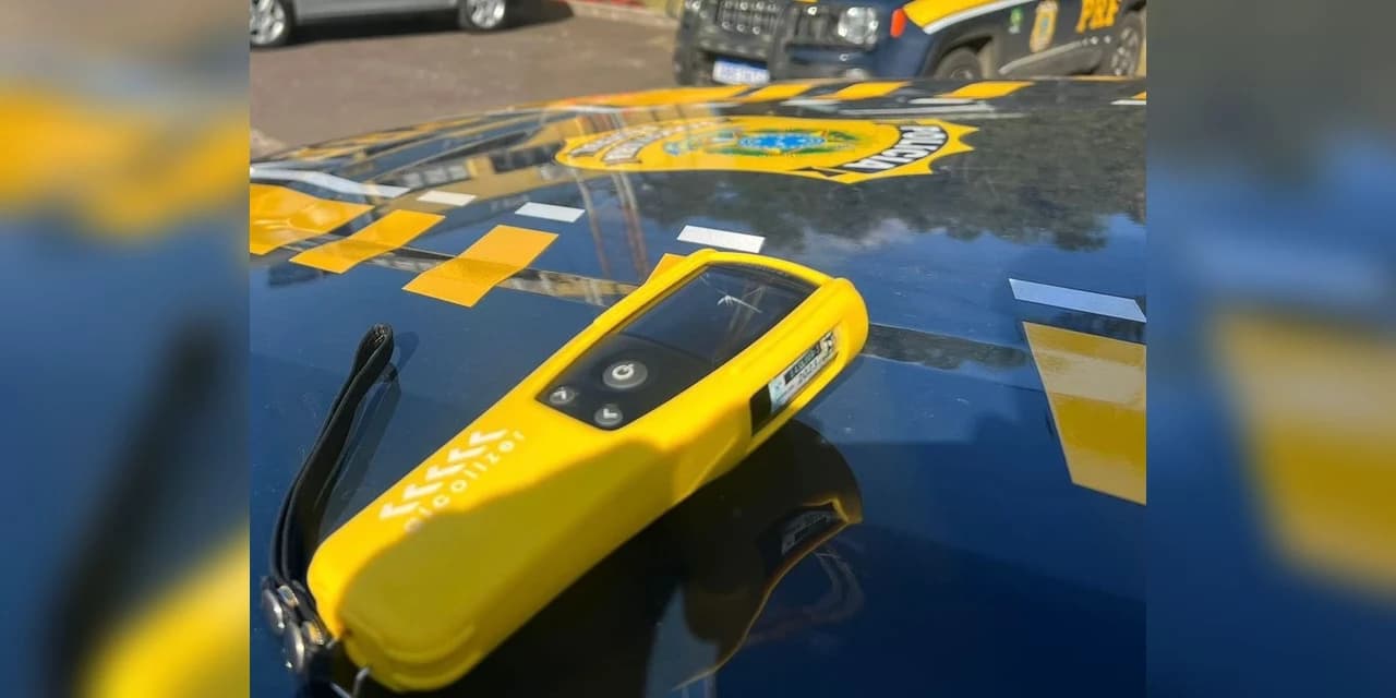 PRF prende homem dirigindo motocicleta embriagado na BR 277 em Irati