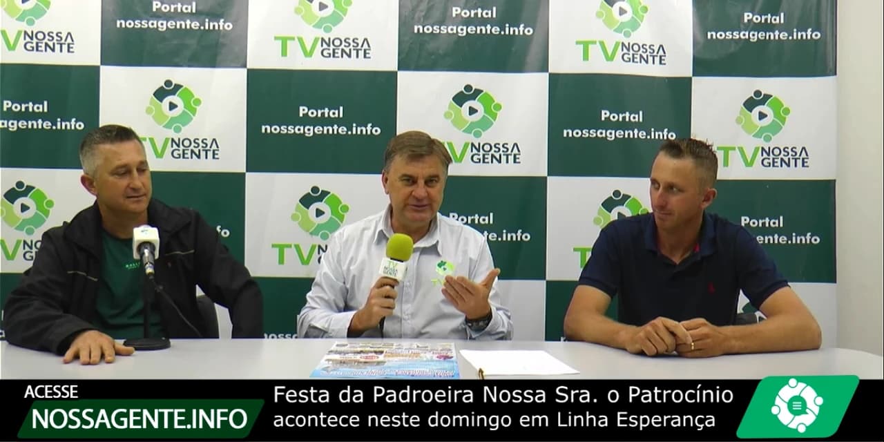 Festa em homenagem a padroeira vai atrair milhares de pessoas em Linha Esperança neste domingo. VÍDEO!
