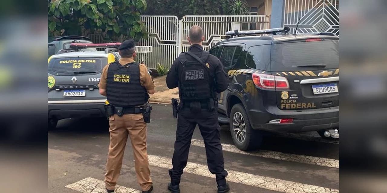 Equipe PM de Manoel Ribas presta apoio à polícia federal de Guarapuava em operação contra importação irregular de agrotóxicos