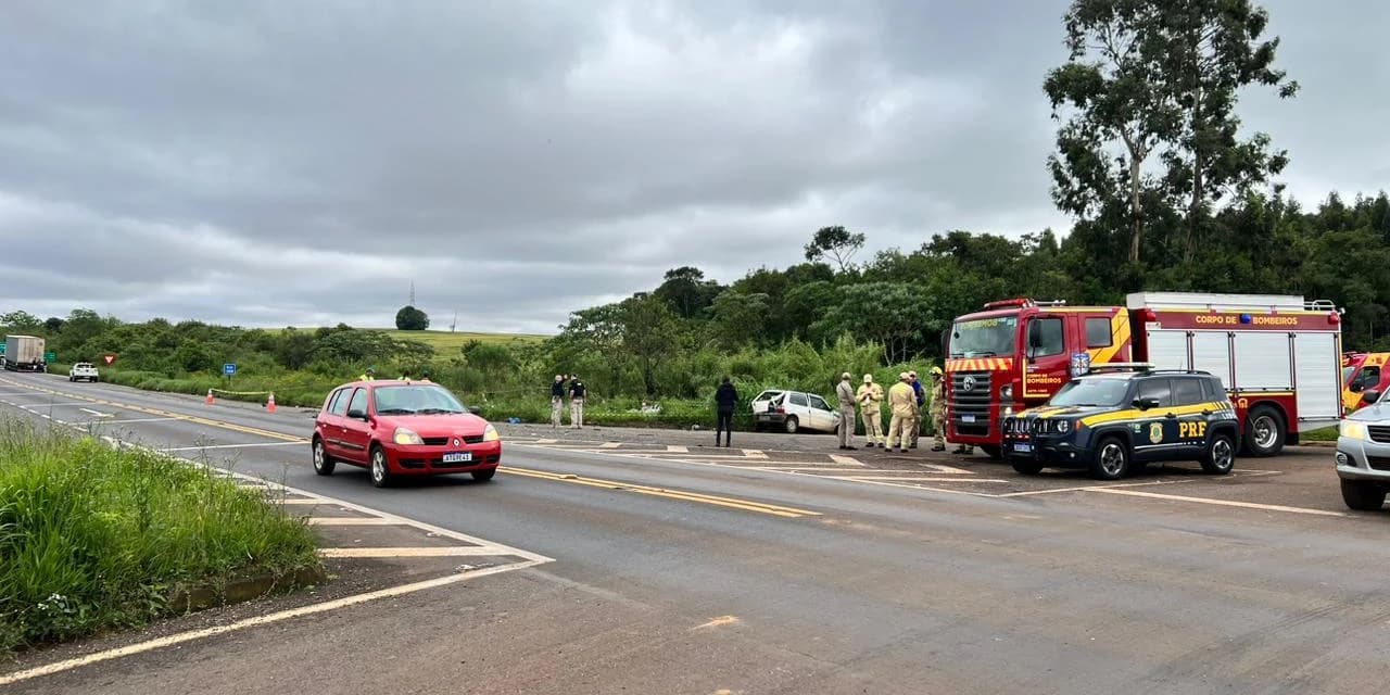 Tragédia na BR 277: Colisão fatal deixa quatro trabalhadores mortos em Guarapuava