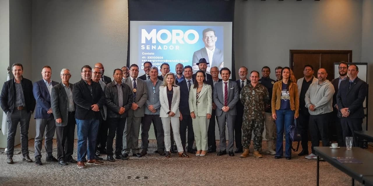 Senador Moro promove encontro para debate sobre segurança pública
