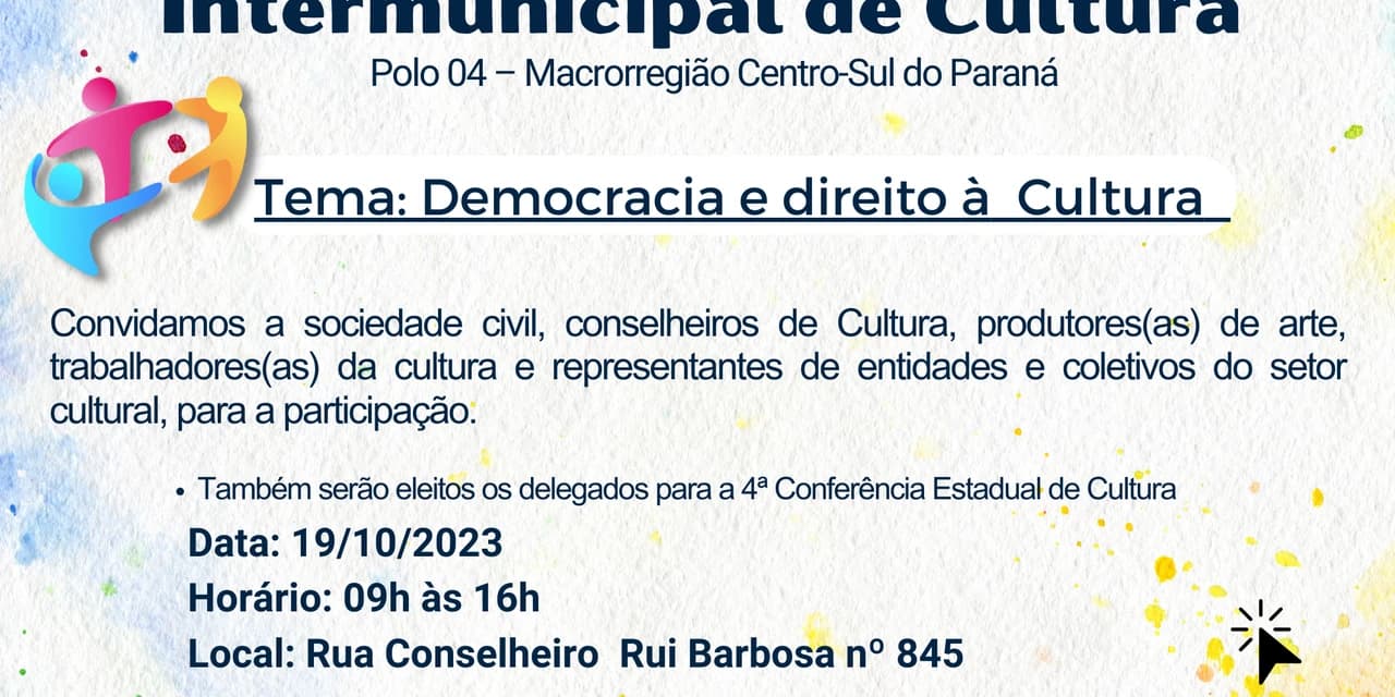 Prudentópolis sediará a 1 ª conferência intermunicipal de cultura