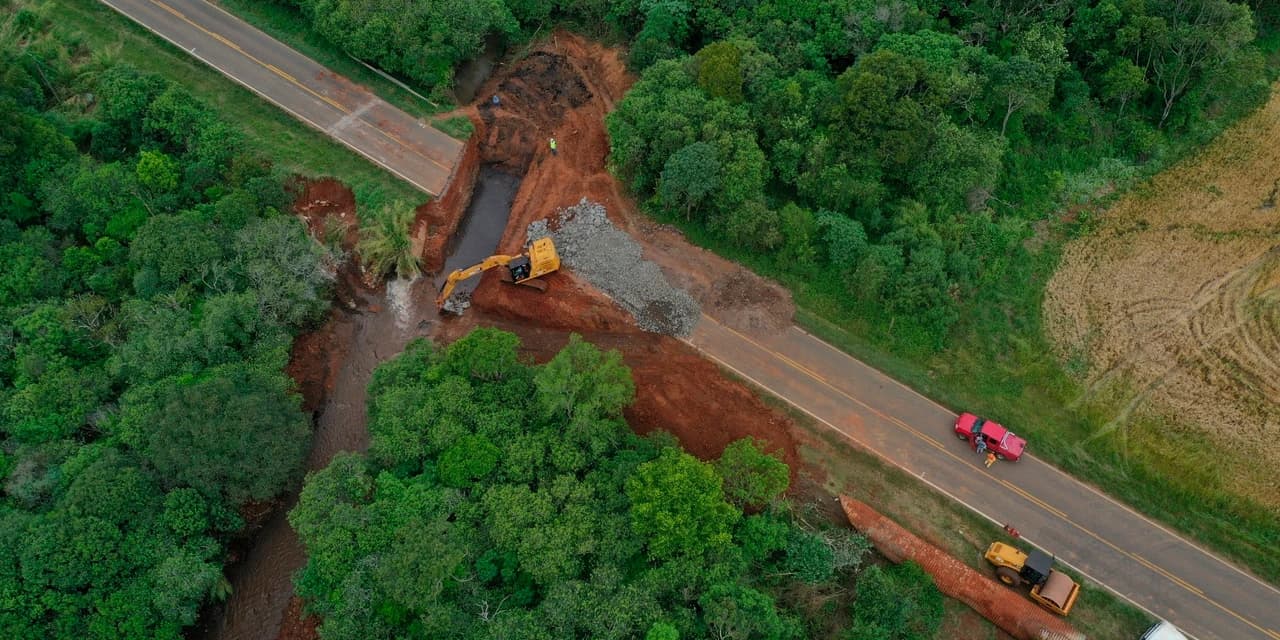 Governo já trabalha para recuperar rodovias de Guarapuava após chuvas