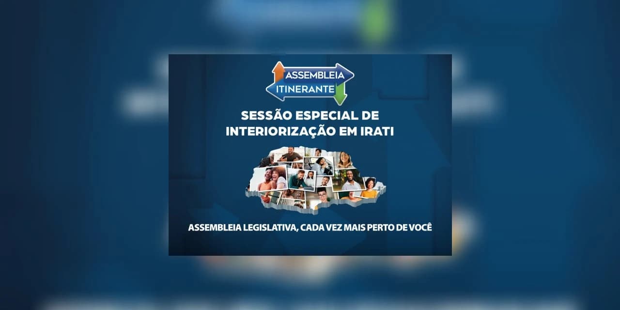 Assembleia Itinerante promove sessão especial em Irati, durante a II Expoirati
