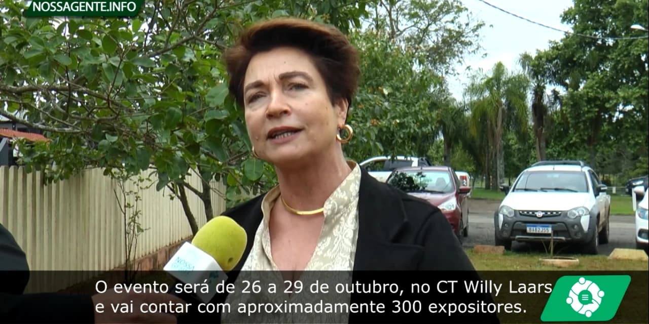 Vice-prefeita de Irati , Ieda Waydzik, fala sobre a expectativa e os preparativos para a 2ª ExpoIrati . VÍDEO!