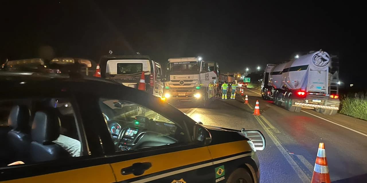 PRF registra acidente com óbito na Br 277 em Guarapuava