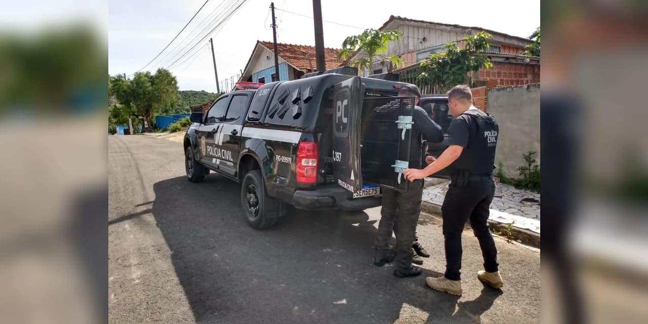 Polícia Civil realiza prisão de homem por tentativa de homicídio em Irati