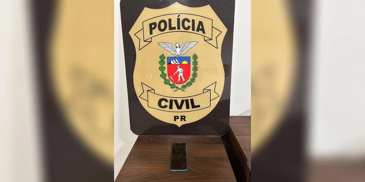 Polícia civil de Imbituva prende em flagrante jovem de 19 anos pelo crime de receptação de um aparelho celular