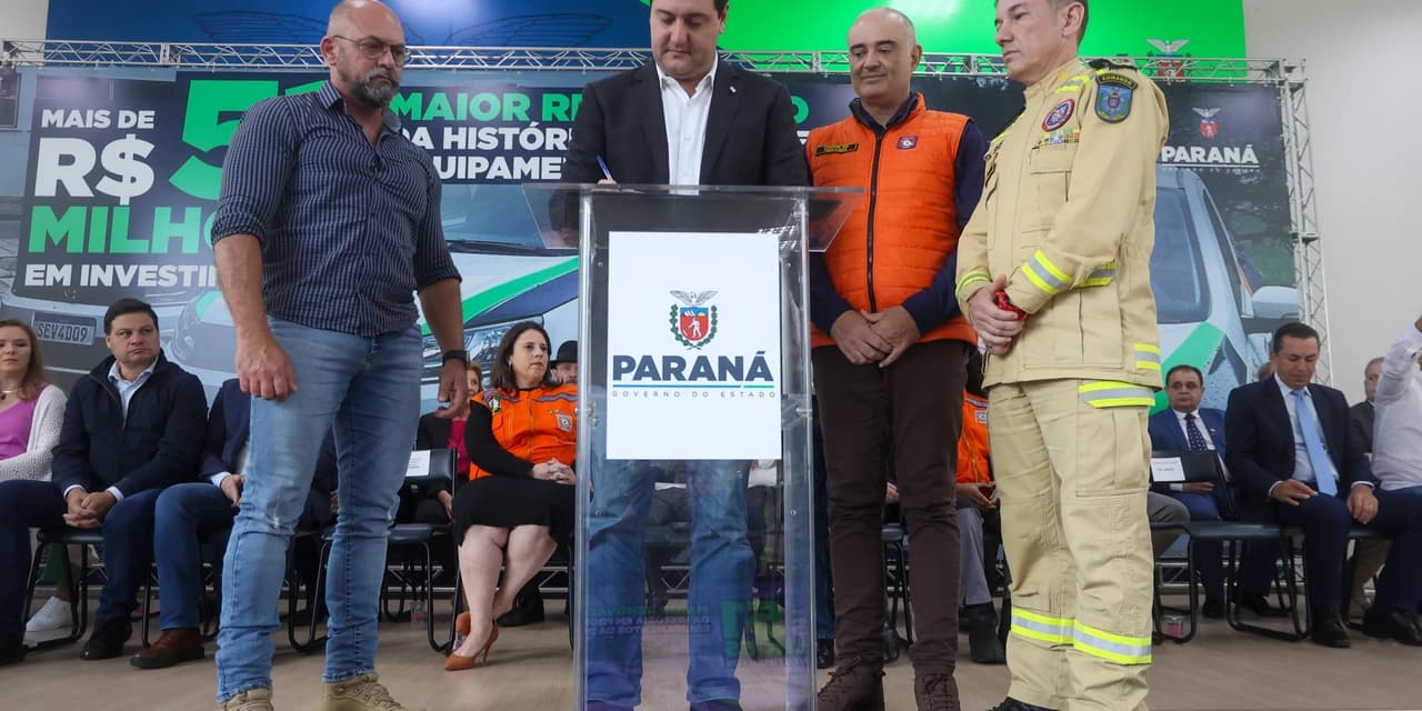 Governador entrega R$ 52 milhões em veículos e equipamentos à Defesa Civil