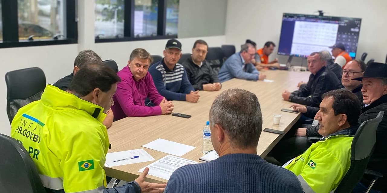 Secretário de Infraestrutura e Logística do Paraná Sandro Alex, visita Prudentópolis. VÍDEO!