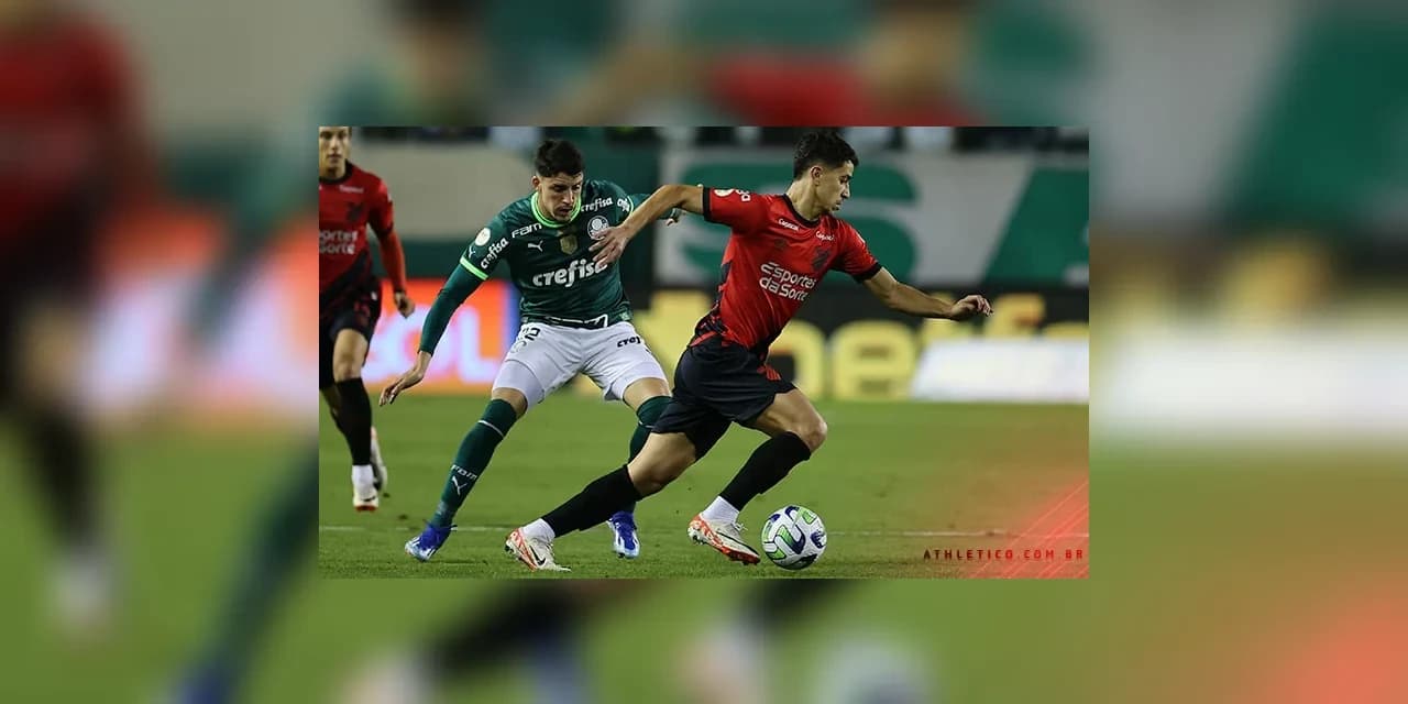 Palmeiras vence Athletico com golaço de Endrick e alcança líder Botafogo