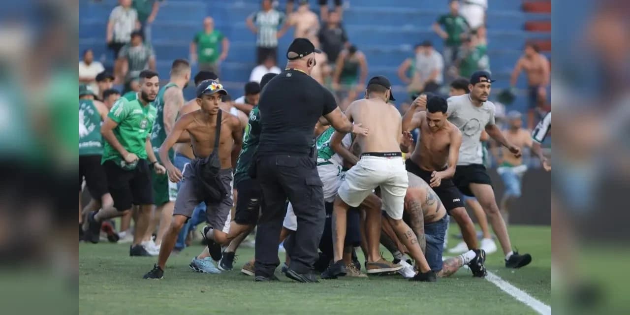 STJD pode suspender preventivamente Coritiba e Cruzeiro após batalha campal