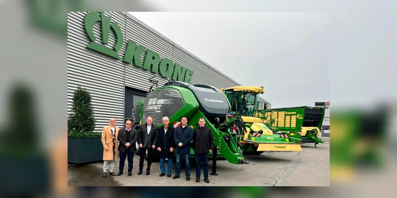Ratinho Junior visita a Krone, empresa que inaugurou centro de treinamento no Paraná