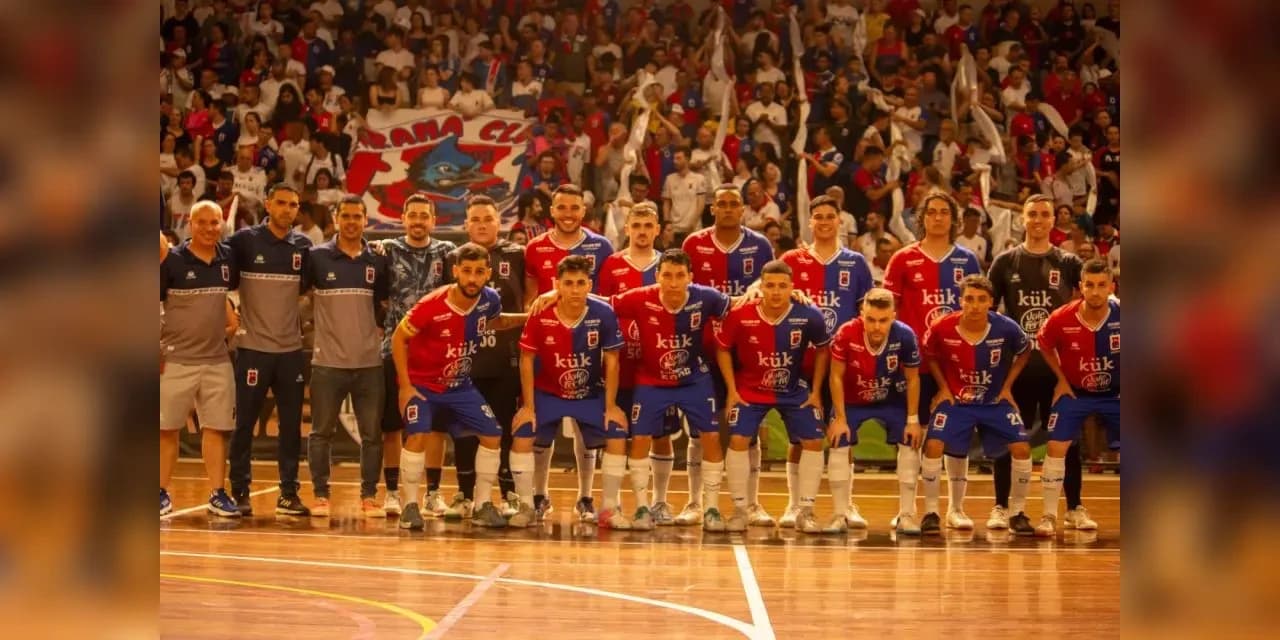 Paraná Clube vence primeiro jogo da final da Série Bronze de futsal