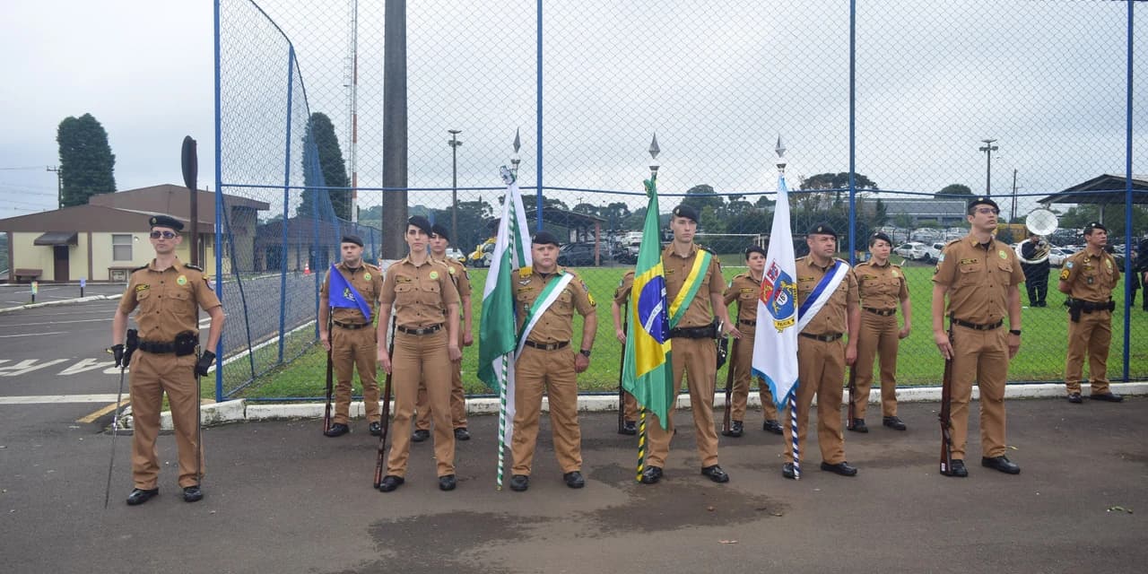 Passagem de comando do 16º Batalhão da Policia Militar