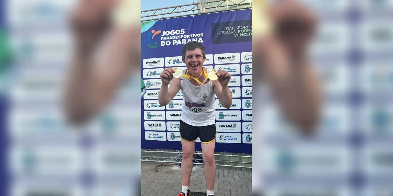 Atletas da APAE de Prudentópolis tem excelentes resultados nos jogos Paradesportivos