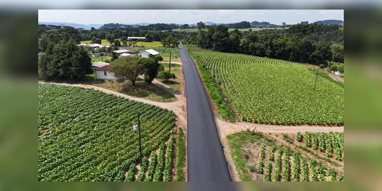 Em Guamiranga comunidade de Nova Boa Vista recebe pavimentação asfáltica