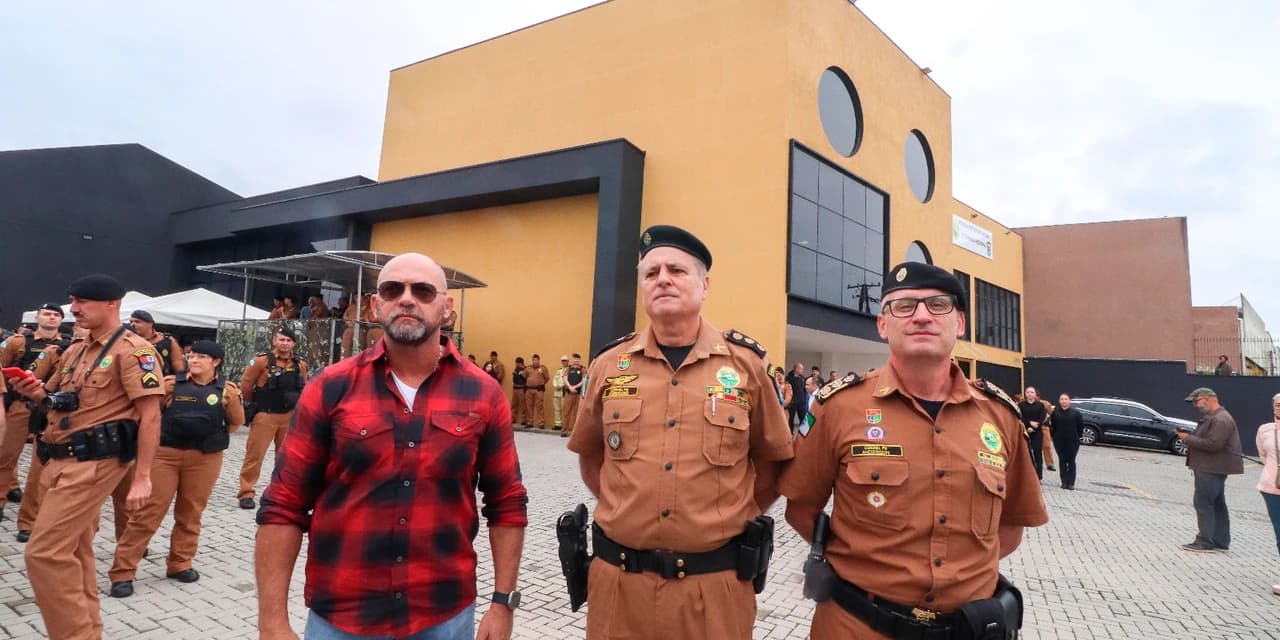 1º Comando Regional da Polícia Militar inaugura nova sede em Curitiba