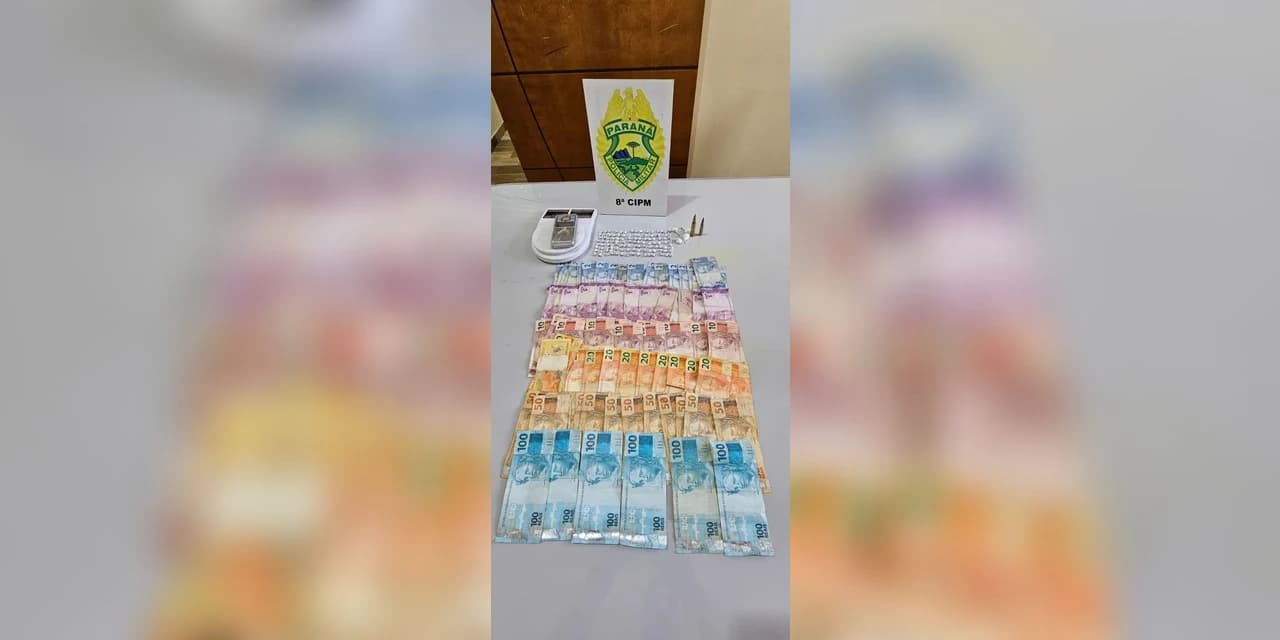 Em Imbituva durante abordagem Patrulha Rural encontra 110 pedras de Crack