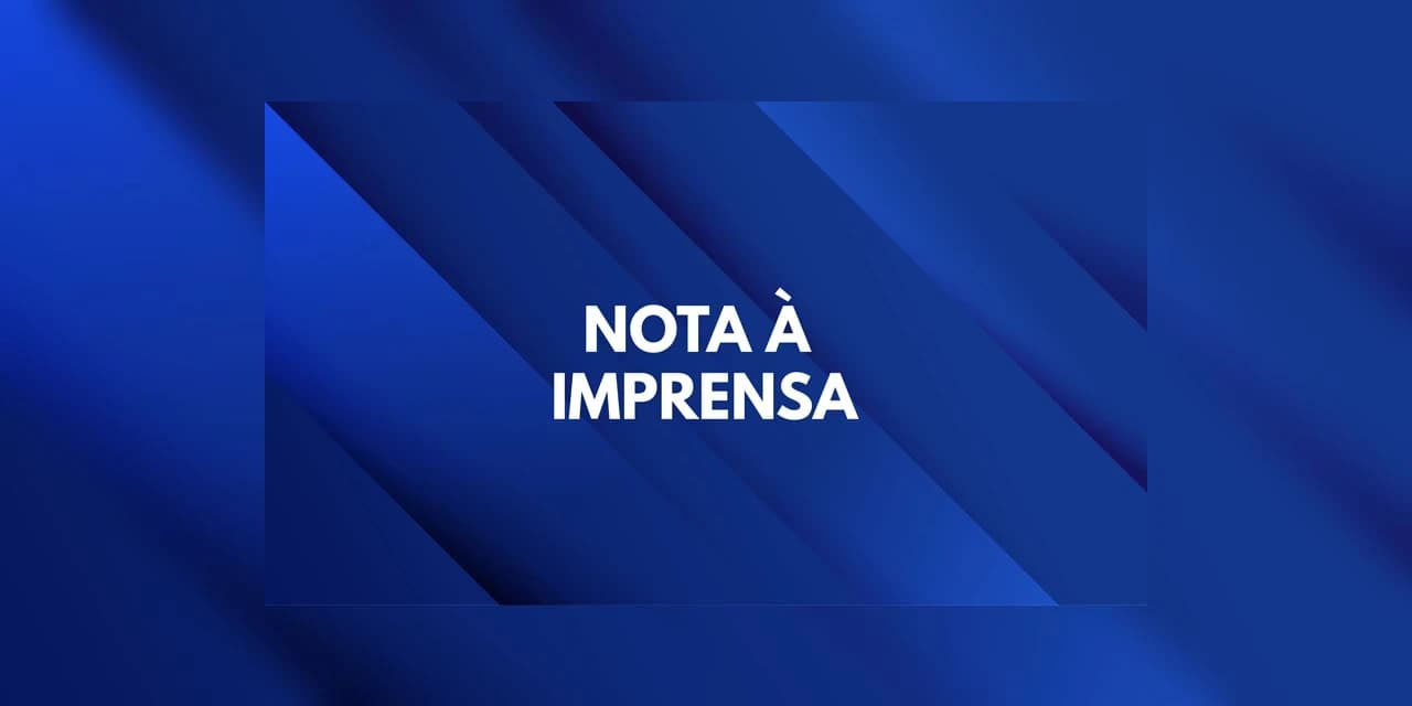 NOTA À IMPRENSA