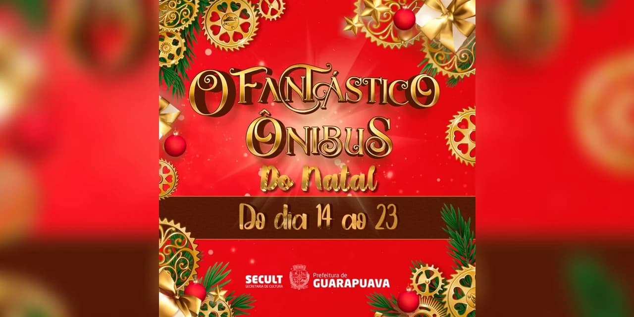 Secretaria de Cultura leva a fantástica fabrica do Papai Noel até os bairros mais afetados da cidade.