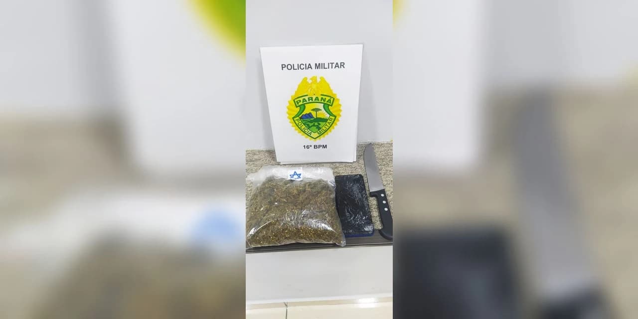 Durante briga familiar na Vila da Luz polícia encontra 252 gramas de maconha