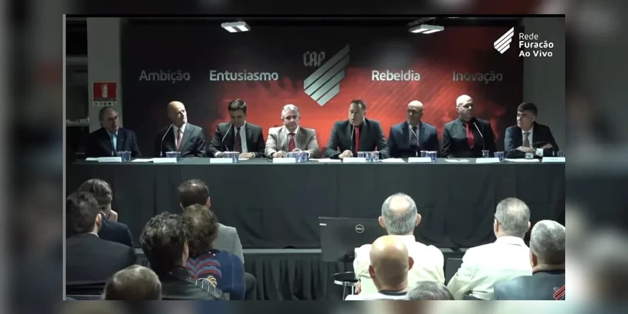 Petraglia é aclamado presidente do Athletico e diretoria fala em ‘maior salto da história’