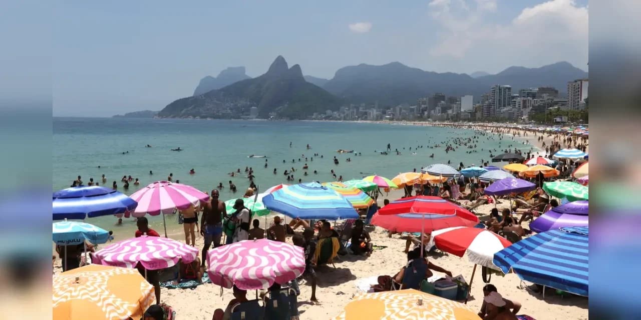 Verão começa com previsão de calor acima da média histórica