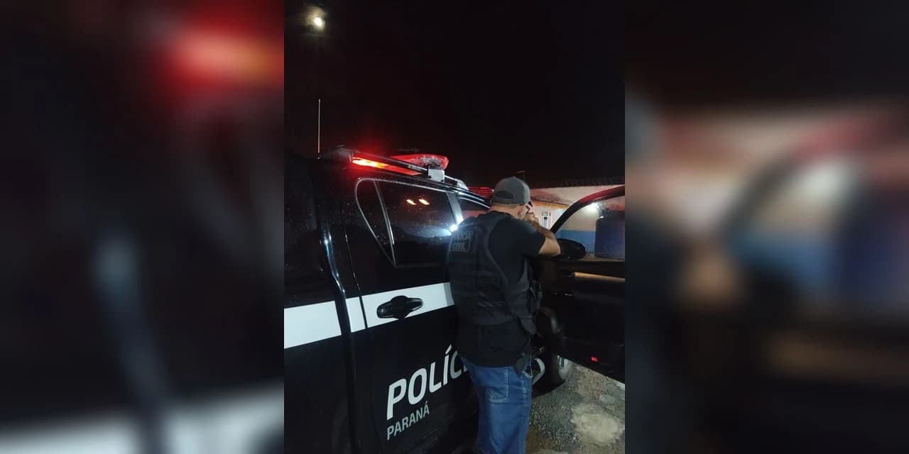 Polícia Civil prende em Castro enteado que matou o padrasto a facadas