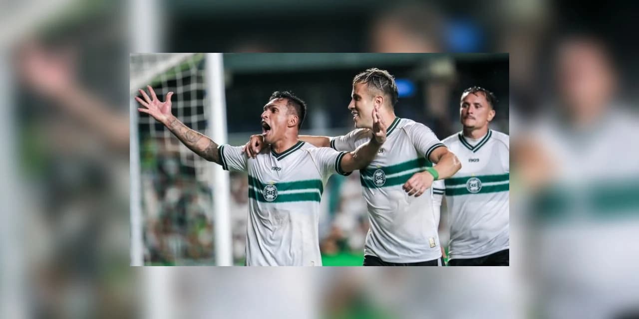 De virada! Coritiba vence PSTC e começa com vitória no Paranaense 1xBet 2024